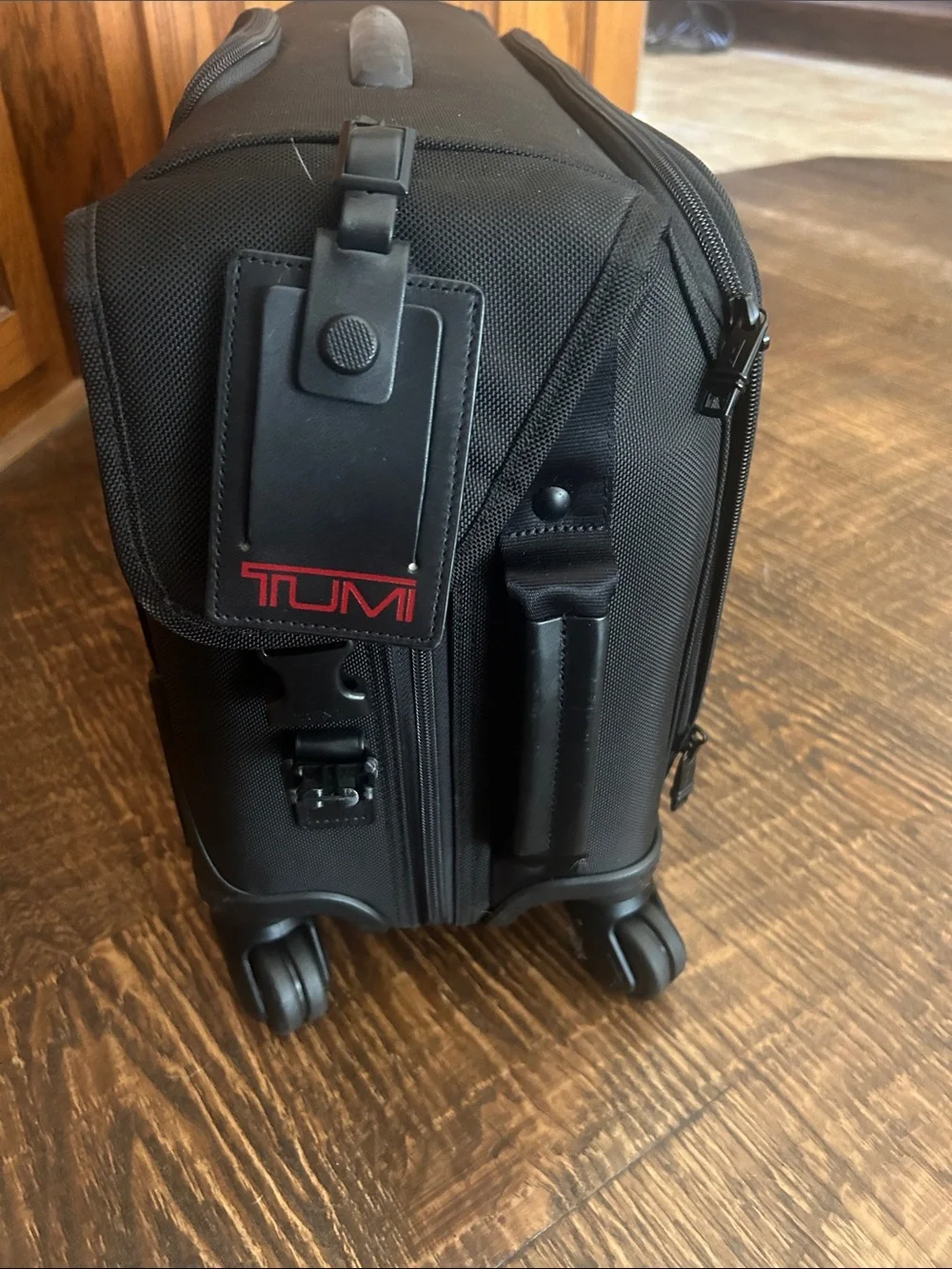 Tumi Black Alpha 2 Garment 4 wheel Carry-On